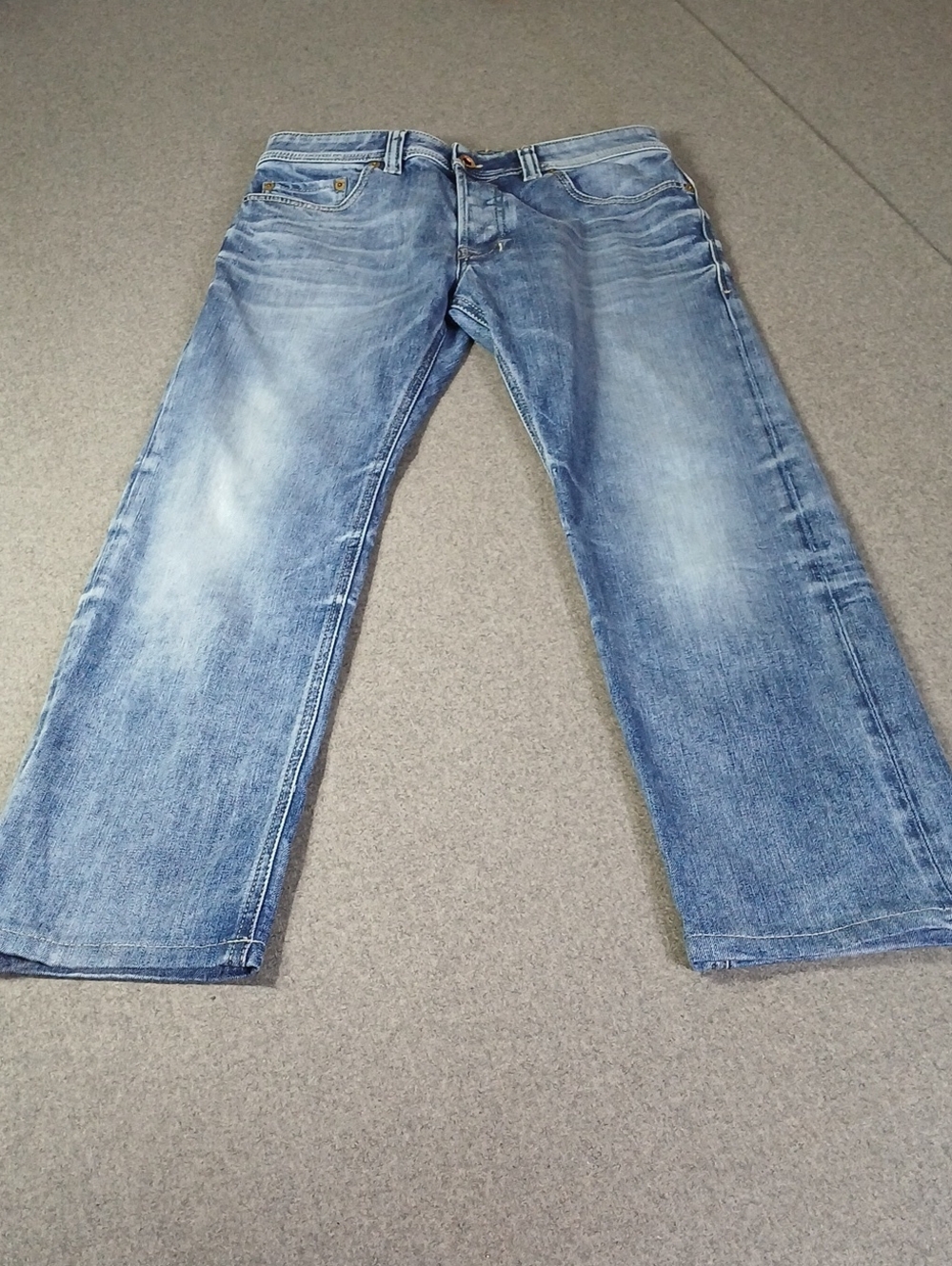 Diesel Slim Straight Light Blue Men's Jeans 30 x 26.5